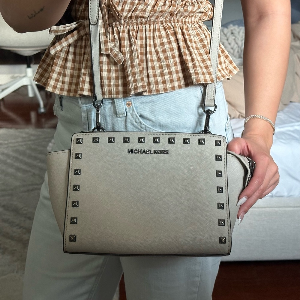 Michael Kors Studded Crossbody Bag